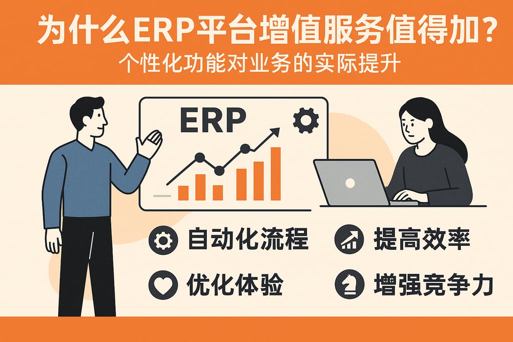  为什么ERP平台增值服务值得加钱？个性化功能对业务的实际提升  